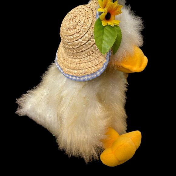 Chantilly Lane Duck Plush Animated Singing You Are My Sunshine Flaps Wings PBC - Picture 4 of 12